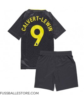Günstige Everton Dominic Calvert-Lewin #9 Auswärts Trikotsatzt Kinder 2024-25 Kurzarm (+ Kurze Hosen)